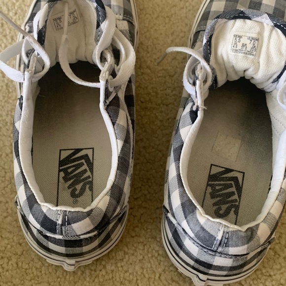 VANS “Old Skool” Checkered Sneakers - Picture 6 of 9